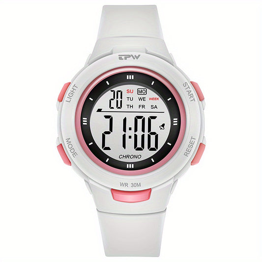 Kids Digital Sport Watches for Girls Waterproof Child Wrist Watch