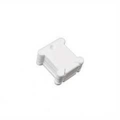 30pcs Plastic Floss Bobbins Transparent Winding Plate Cross Stitch Organizer