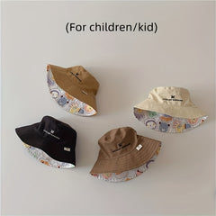Unisex Baby Sun Hat Children's Basin Hat Summer Fisherman's Hat