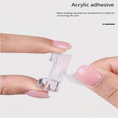 Cable Manager Wire Holder No Punching Self-adhesive Network Cable Clip