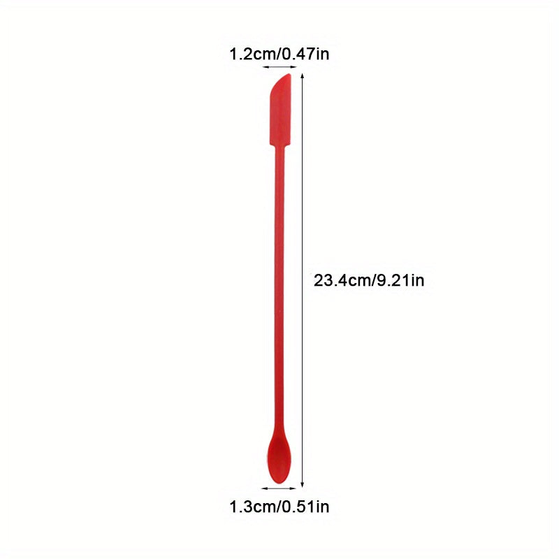 3pcs Mini Silicone Double-headed Small Scrape Set