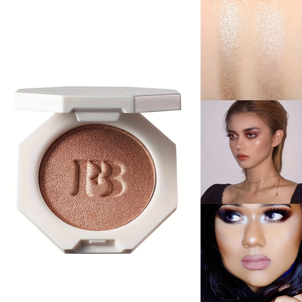 3D Pink Highlighter Blush Shimmering Body Highlighter Makeup Palette