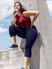 High Waist Leggings with Pockets High Stretch Workout Yoga Leggings