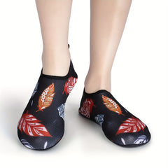 Men's Water Socks Quick Dry Non Slip Beach Pool Shoes