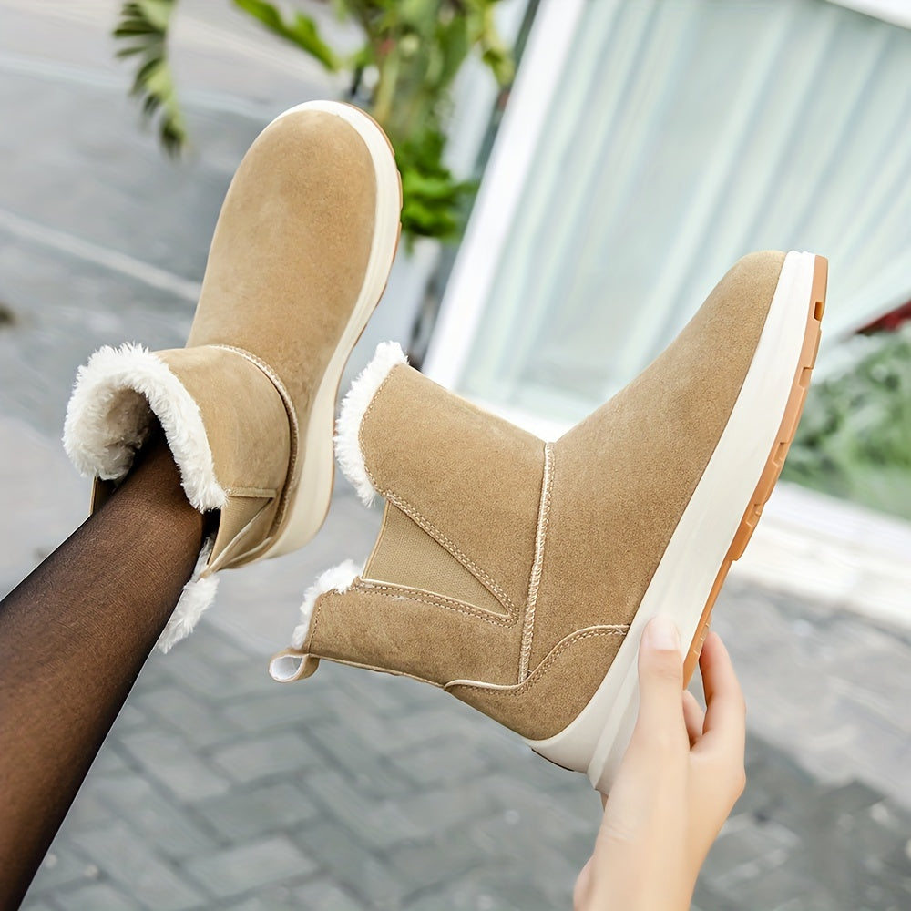 Women's Snow Boots Winter Warm Non-Slip Shoes