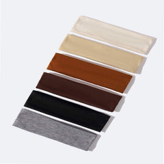6Pcs Solid Hair Band Set - Elastic Hair Ties for Women and Girls