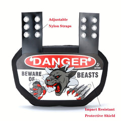 Football Back Plate Rear Protector for Adult Players