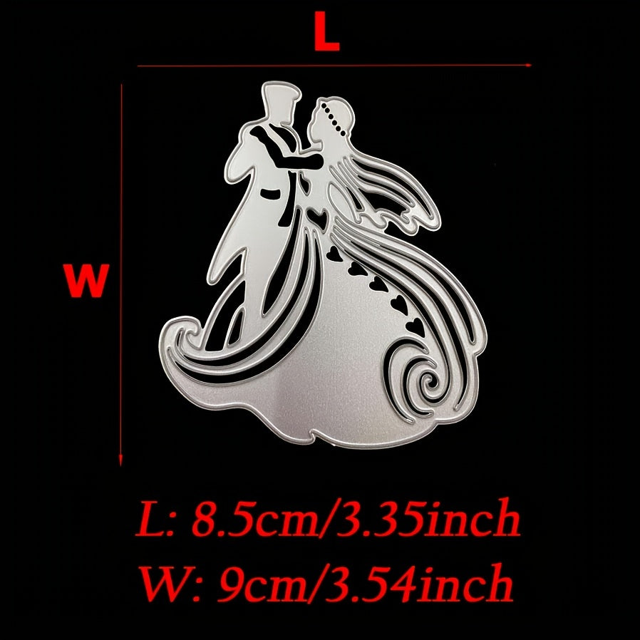Wedding Bride & Groom Cutting Dies Metal Die Cuts DIY Scrapbooking Card Making