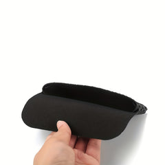 Soft Glasses Case Portable Ladies Glasses Box Eyewear Woven Pattern