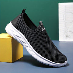 Men's Lightweight Mesh Slip-On Sneakers