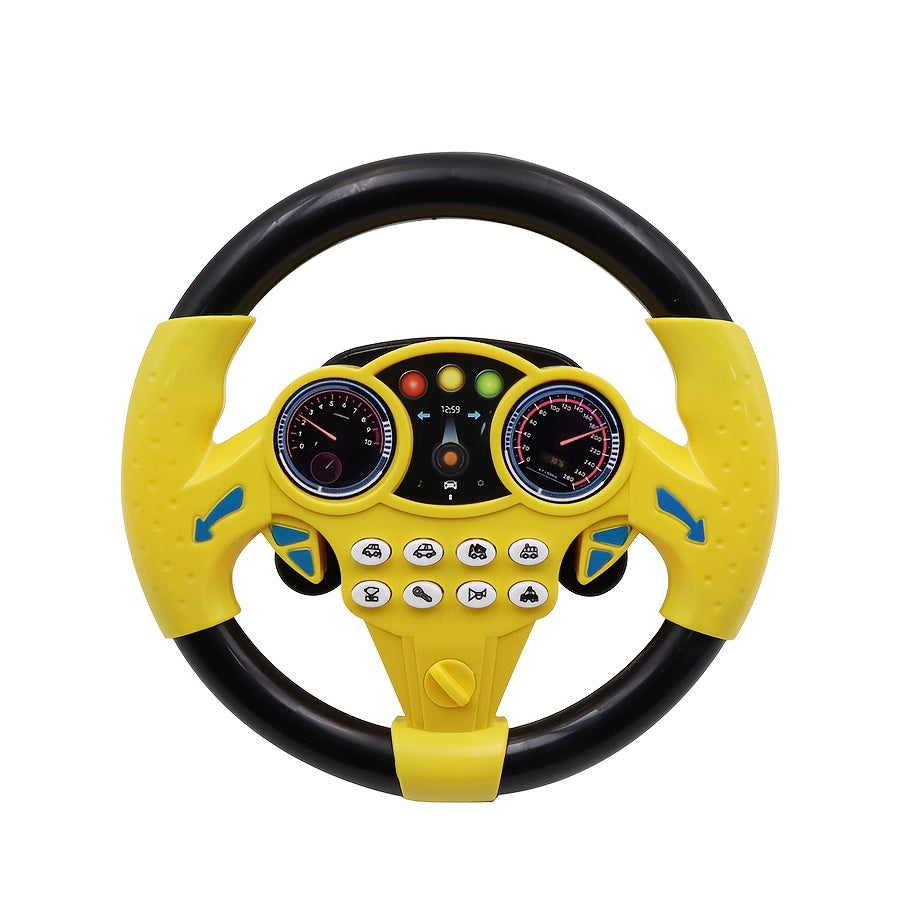 Kids Driving Simulator Steering Wheel Toy - Educational Play