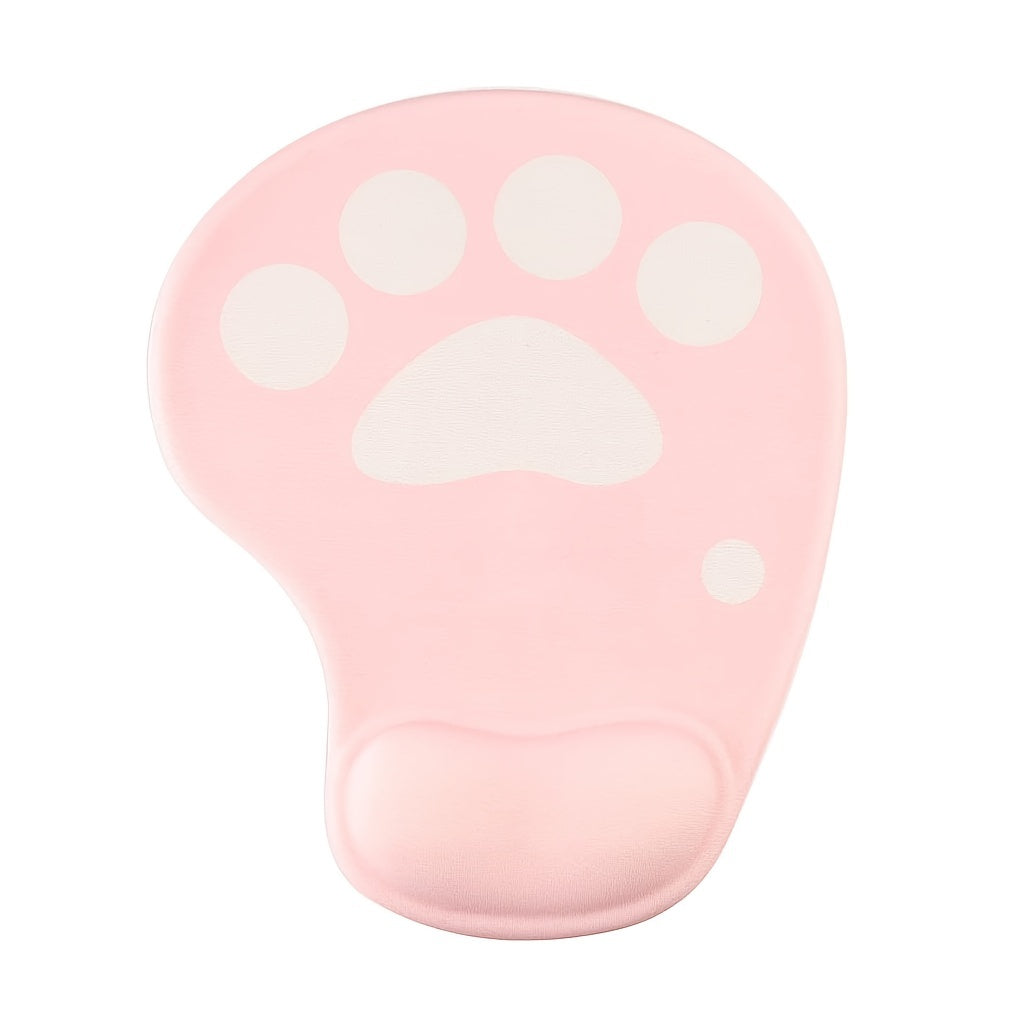 Cat Paw Mouse Pad with Gel Wrist Support