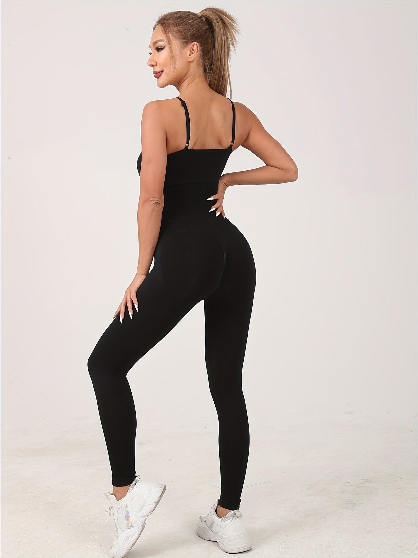 Women's High Elastic Yoga Jumpsuit