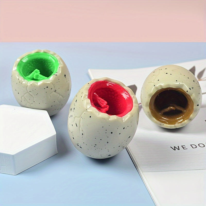 Dino Egg Decompression Toy Stunt Cup Set