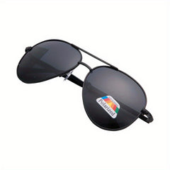 Men's Polarized Sunglasses Unisex Decorative Sunglasses with Case