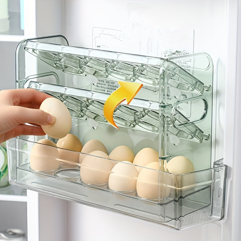 3 Layer Large Capacity Egg Storage Box for Home and Outdoor