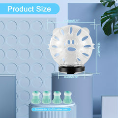 Adjustable Breathable Transparent Cat Muzzle - Keep Your Cat Safe & Comfortable