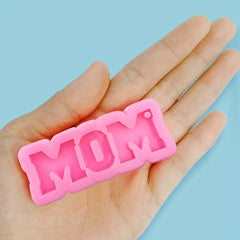 Mom Word Keychain Silicone Mold DIY Resin Mold