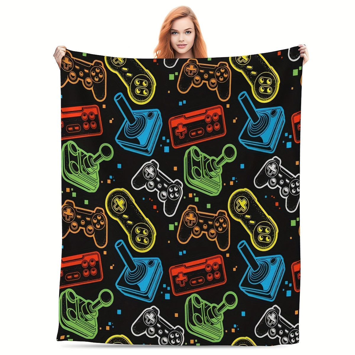 Video Games Cozy Soft Throw Blanket For Home & Travel