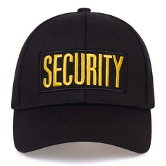 Security Pattern Baseball Cap for Men, Ideal for Outdoor Activities in Spring