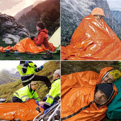 Emergency Blanket Sleeping Bag Waterproof Lightweight Cold Protection