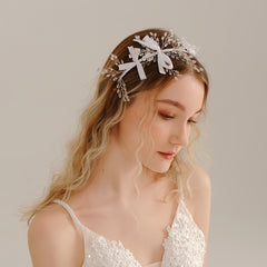 Starfish Hair Vine Nautical Wedding Headpiece