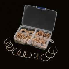 36pairs Gothic Gypsophila Pattern Stud Earrings Set