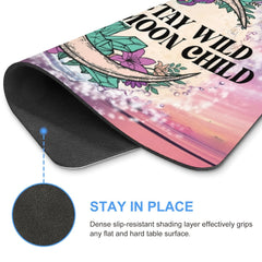 Non-Slip Gaming Mouse Pad Waterproof Rubber Base Laptop Office Home Mousepad