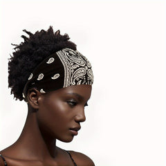 Vintage Waistband Headband Wide Brim Yoga Headband for Men & Women