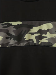 Boy's Camo Pattern 2pc Set Long Sleeve Casual Outfits Kids Clothes