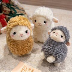Plush Sheep Toys Soft Stuffed Animals with Pink Blush 24