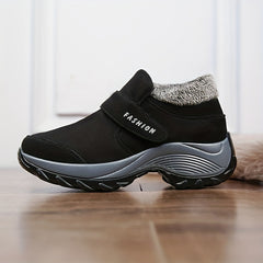 Thermal Slip-On Snow Shoes Hook & Loop Fastener Non-Slip Winter Boots