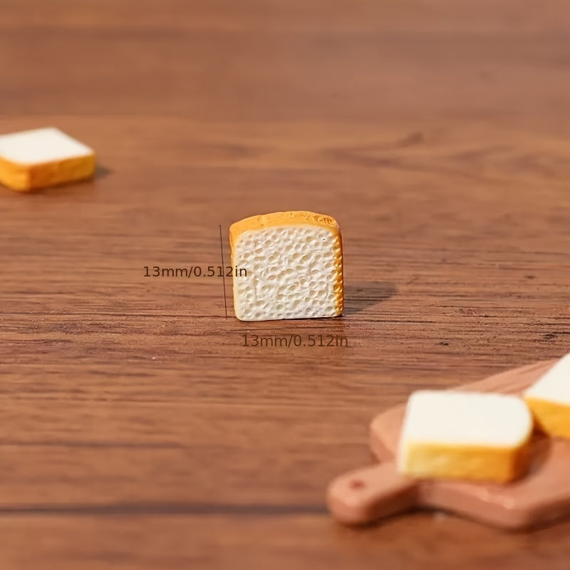 Mini Toaster Bread Machine Dollhouse Statue DIY Resin Crafts