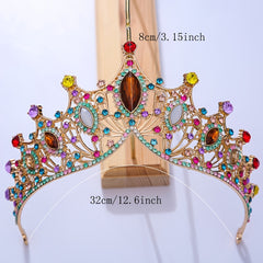 Crystal Crown Hairband Headband Party Favor Decorations Princess Tiara