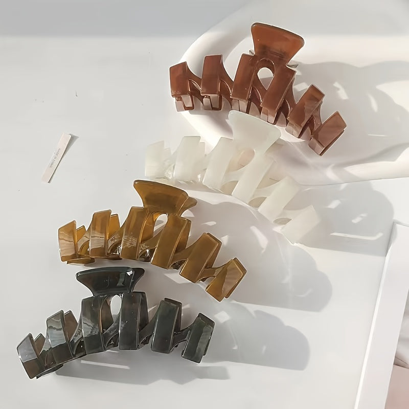 Oversize Hair Claw Clip Non Slip Strong Hold for Thick Hair