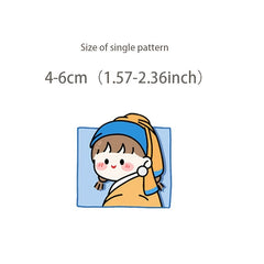 96 Doodle Graffiti Stickers DIY Stationery Computer Student Stationery