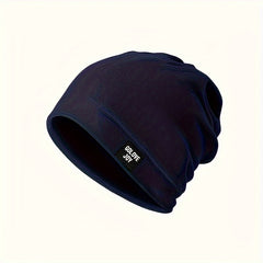 Men's Windproof Slouch Hat Outdoor Cycling Ear Protection Beanie