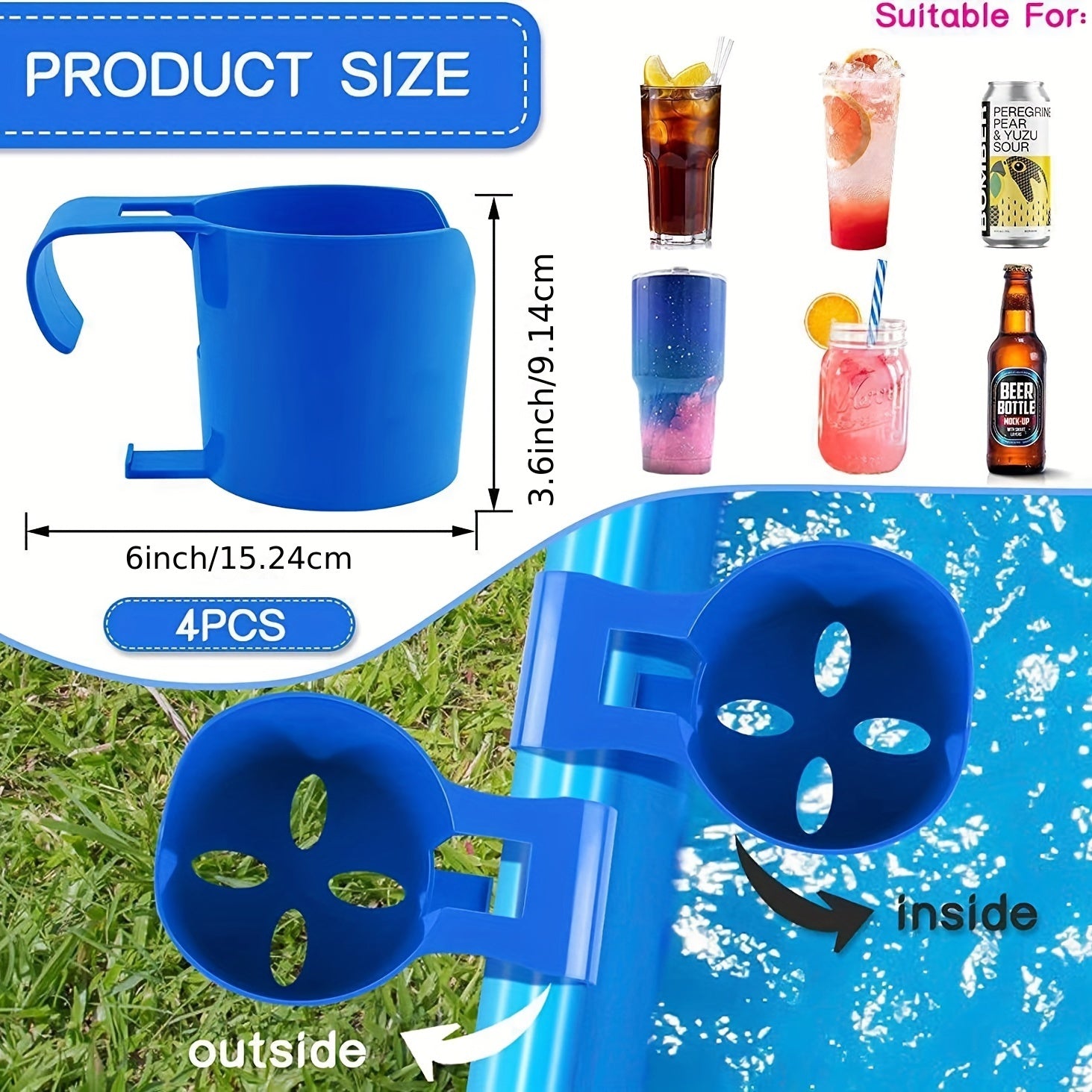 Swimming Pool Storage Rack Beer Rack Disinfectant Hanger