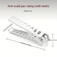Anti Scalding Pot Clamp for Picnic BBQ