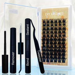 18mm DIY Lash Extension Kit w/ Strong Bond & Applicator Tool