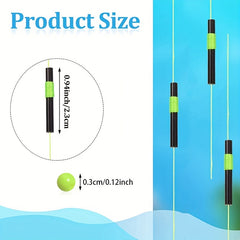 100pcs Luminous Fishing Beads & Bobbers, Night Fishing Gear