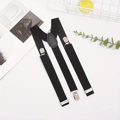 Adult Strappy Back Polyester Suspenders Business Wear