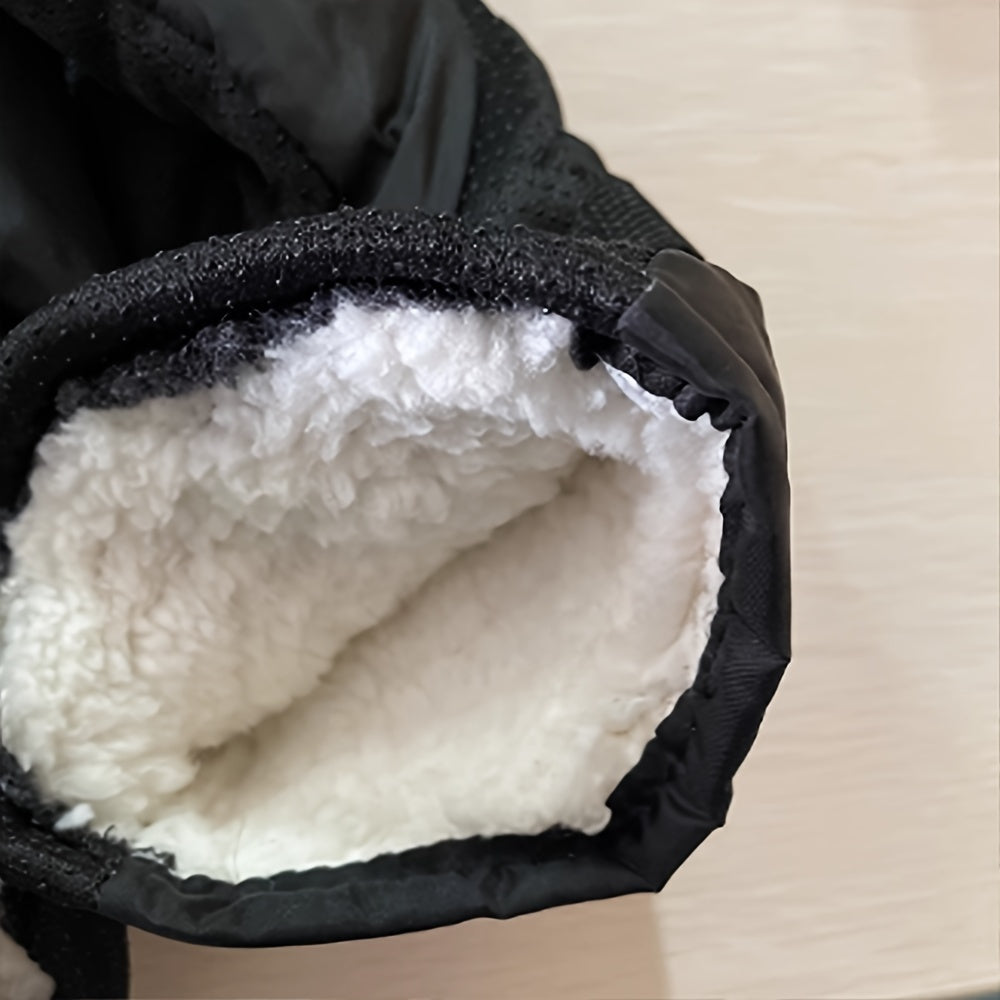 Winter Warm Velvet Gloves Cycling Cold Windproof Touch Screen Sports Gloves