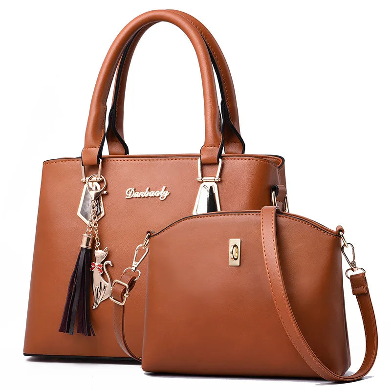 Women Casual Totes Handbags Shoulder Bags Composite Bag Bolsos