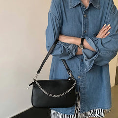 2pcs Women PU Leather Shoulder Bag Crossbody Handbag