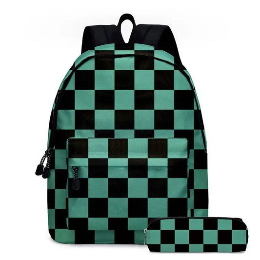 2pcs Pattern Children Backpack Printed Kids Primary School Bags