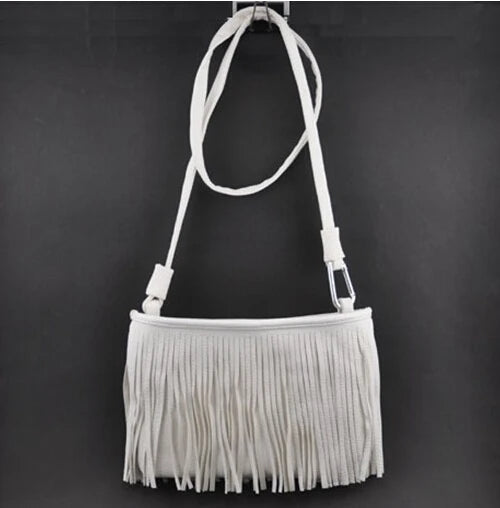 2pcs Tassel Women Women messenger Bag Lady Cross Body Shoulder bag