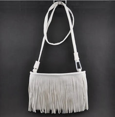 2pcs Tassel Women Women messenger Bag Lady Cross Body Shoulder bag