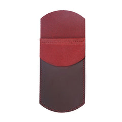 Leather Pen Holder Cowhide Vintage Pen Case Bag Crazy Horse Office School