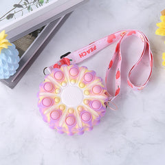 Toddler Girl Daisy Shoulder Bag - Floral Crossbody Wallet Purse
